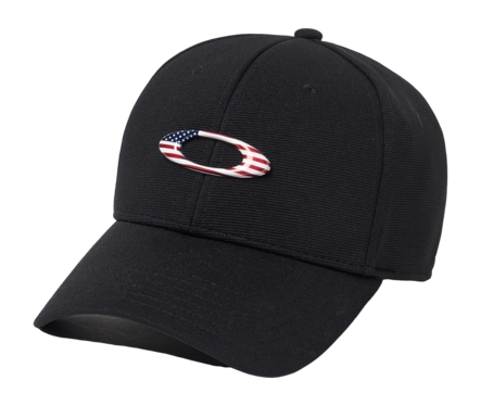 Pet Oakley Men Tincan Black/American Flag (L/XL)