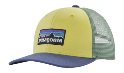 Pet Patagonia Kids Trucker Hat P-6 Logo: Nearly Green