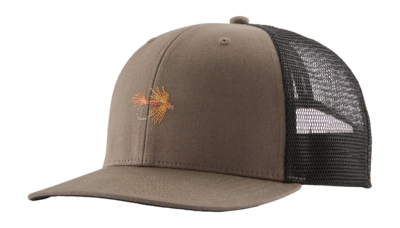 Pet Patagonia Unisex Take a Stand Trucker Hat Pheasant Fly: Marlow Brown