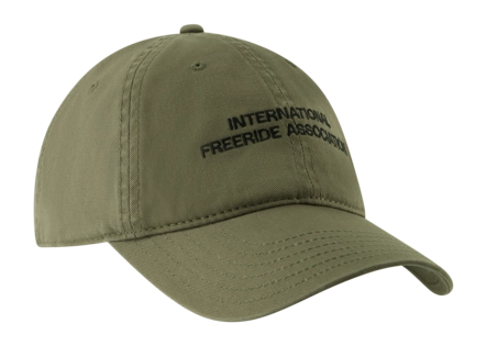 Pet Poederbaas Men Freeride Dad Cap Olive Green