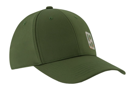 Pet Poederbaas Unisex Performance Brand Cap Olive Green (L/XL) UPF 50