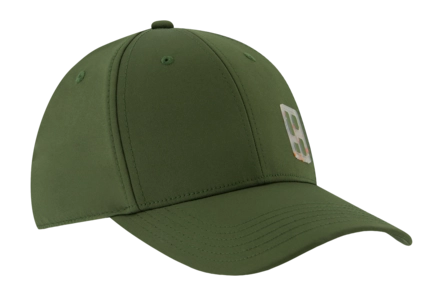 Pet Poederbaas Unisex Performance Brand Cap Olive Green (S/M)