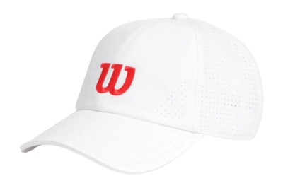 Pet Wilson Unisex Active Perforated Cap Bright White/Infrared L / XL