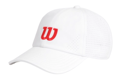Pet Wilson Unisex Active Perforated Cap Bright White/Infrared S / M