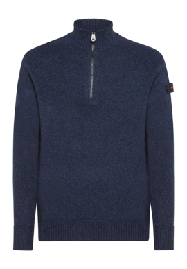 Pull Peuterey Homme Braille Navy
