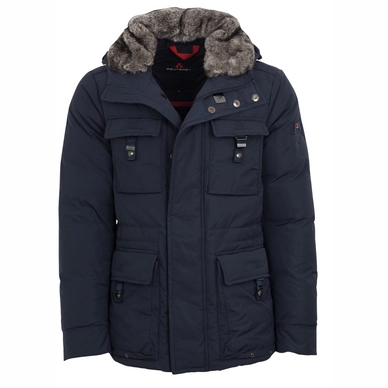 Winter Jacket Peuterey Aiptek GB Fur Blue