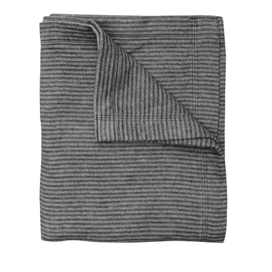 Plaid Marc O'Polo Premium Fleece Stripe Antraciet