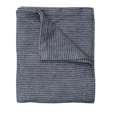 Plaid Marc O'Polo Premium Fleece Stripe Navy