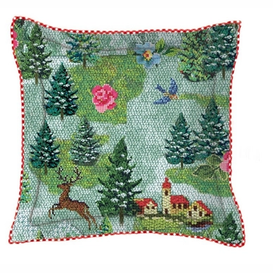 Sierkussen Pip Studio Mountains Multi Percal (45 x 45 cm)