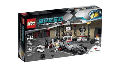 McLaren Mercedes Pit Stop Lego Speed Champions