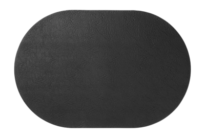 Placemat ASA Selection Relevo Oval Onyx Black