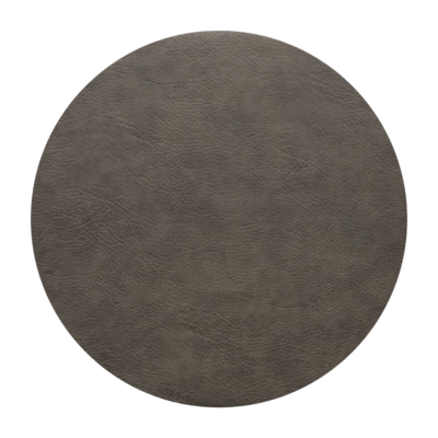 Placemat ASA Selection Vegan Leather Mushroom Grey