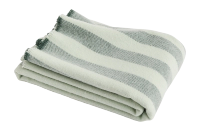 Plaid HAY Duo Throw Mint