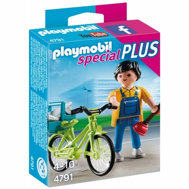 Playmobil Klusjesman Met Fiets 4791