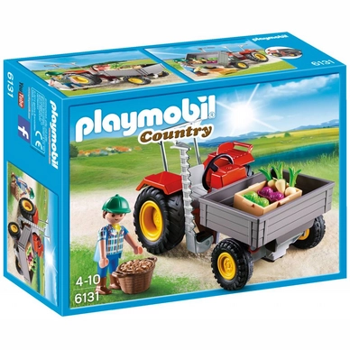 Playmobil Country Tractor met laadbak 6131