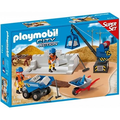 Playmobil SuperSet bouwterrein 6144
