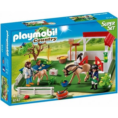 Playmobil SuperSet Eerste Hulp in de stal 6147