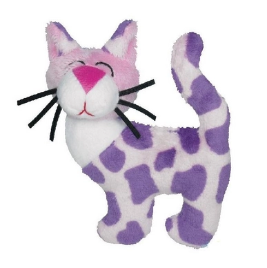 Pluche Katten Met Bel Nobby Roze (set van 4)