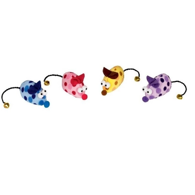 Pluche Muizen Nobby Mix (Set van 4)