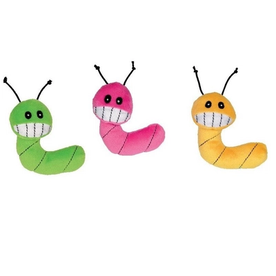Pluche Wormen Nobby Mix (3 stuks)