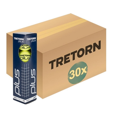 Tennisball Tretorn Plus (30 x 4er-Pack)