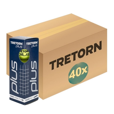 Tennisball Tretorn Plus (40 x 3er-Pack)