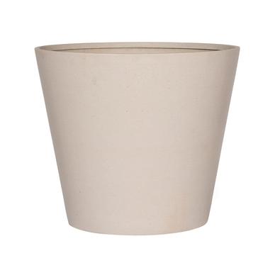 Bloempot Pottery Pots Refined Bucket M Natural White 58 x 50 cm