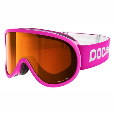 Masque de ski enfant POC POCito Retina Fluorescent Pink Rose