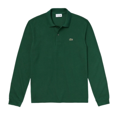 Poloshirt Lacoste L1312 Longsleeve Classic Fit Green Herren