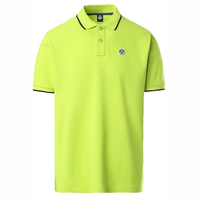 Polo North Sails Homme SS Polo With Graphic Lime