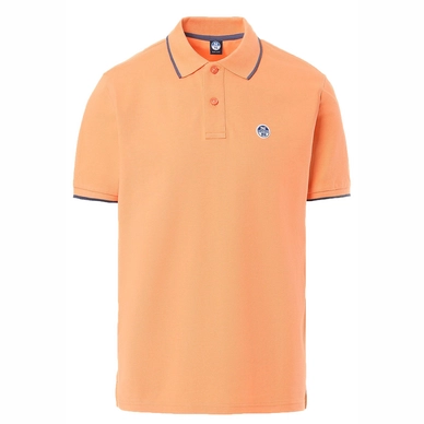 Polo North Sails Hommes SS Polo With Graphic Melon