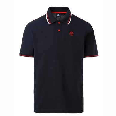 Polo North Sails Men SS Polo With Logo Navy Blue