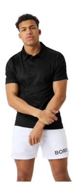 Polo Björn Borg Men Borg Sports Black Beauty