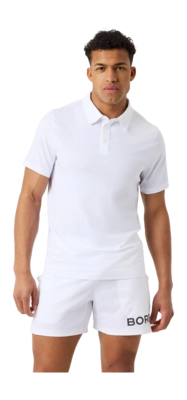 Polo Björn Borg Men Borg Sports Brilliant White
