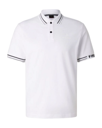 Polo Bogner Fire + Ice Men Arjan White Regular Fit