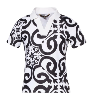 Polo Goldbergh Women Azore Black/White Regular Fit