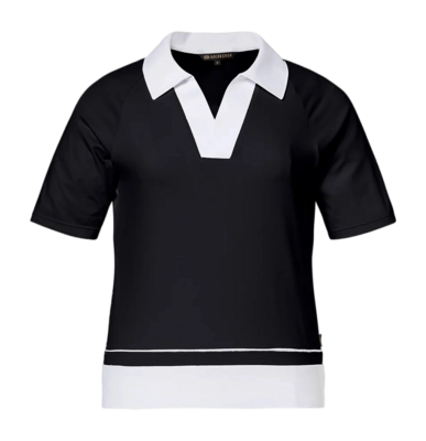 Polo Goldbergh Women Piccola Black Regular Fit