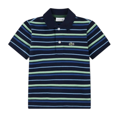 Polo Lacoste Kids Lcb Feeder Petit Pique Marine