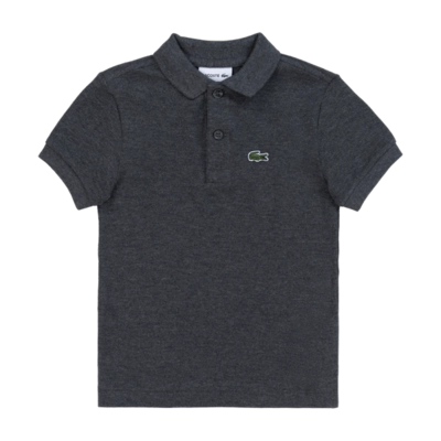 Polo Lacoste Kids Lcb SS Pique Bitume Chine Heather