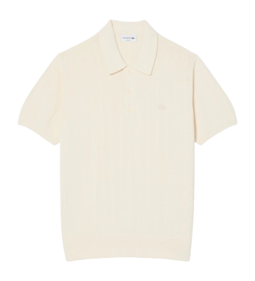 Polo Lacoste Men AH1029 Classic Fit Sweater Naturel Clair