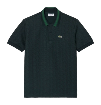 Polo Lacoste Men DH1417 Dark Varech/Sinople