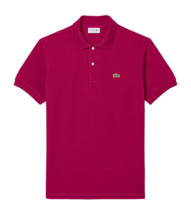 Polo Lacoste Men L1212 Rubine Red