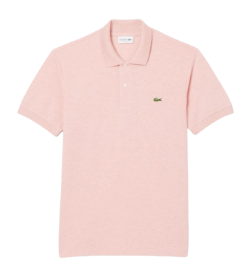 Polo Lacoste Men L1264 Classic Fit Strawberry Chine