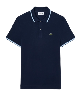 Polo Lacoste Men PH9875 Regular Fit Navy Blue