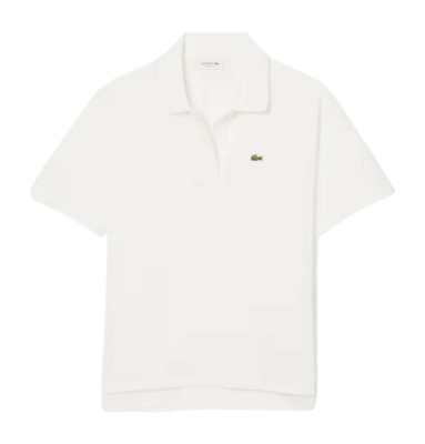 Polo Lacoste Women PF1123 Relaxed Fit Flour