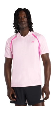 Polo New Balance Men Tournament Polo Light Iris