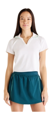 Polo New Balance Women Tournament Polo White