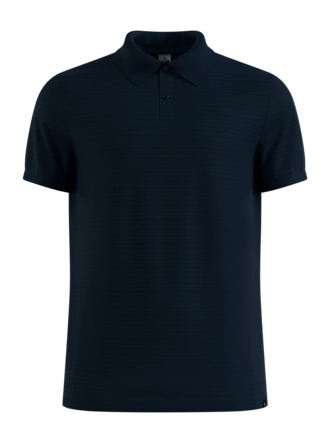 Polo Odlo Men Ascent Natural Dark Sapphire Regular fit