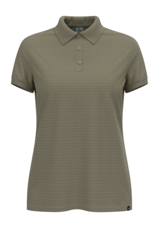 Polo Odlo Women Ascent Natural Vetiver Regular Fit
