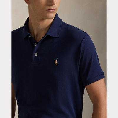 Polo Ralph Lauren Men Custom Slim Fit Soft Cotton Shirt Refined Navy ...